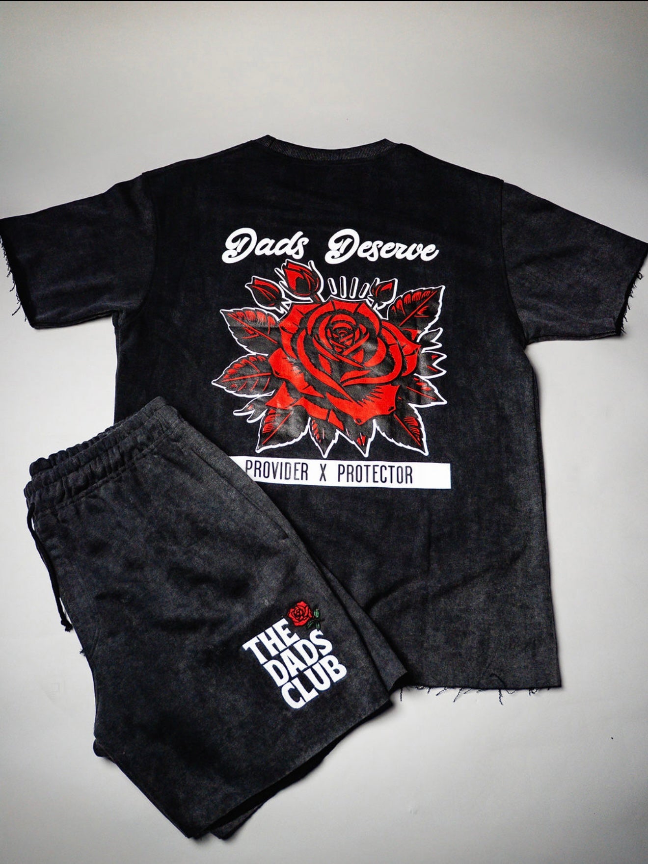 The Dad's Club Oversized Premium Short Set