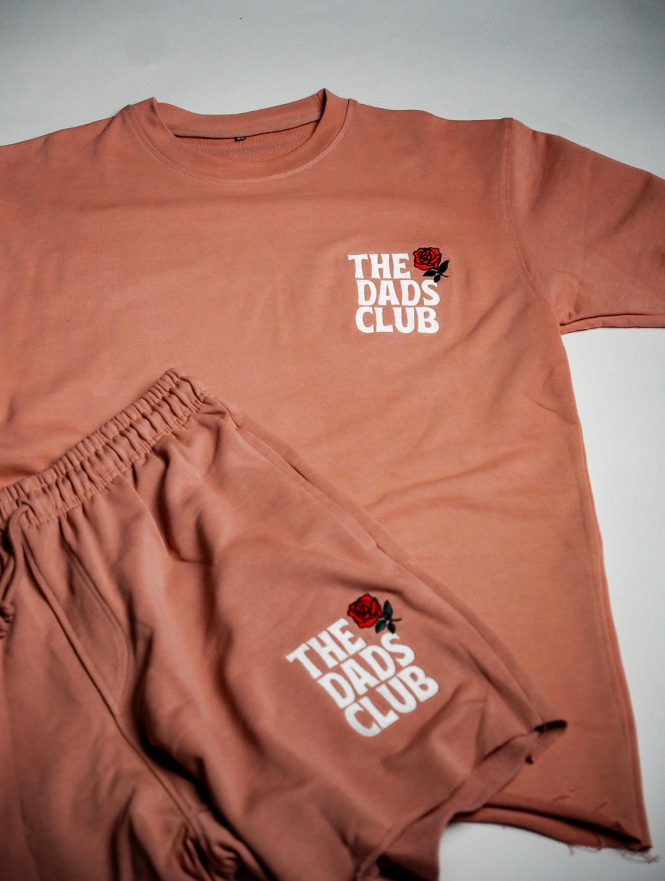 The Dad's Club Oversized Premium Short Set