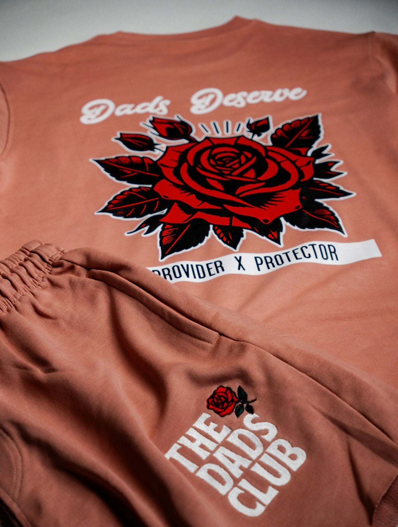 The Dad's Club Oversized Premium Short Set